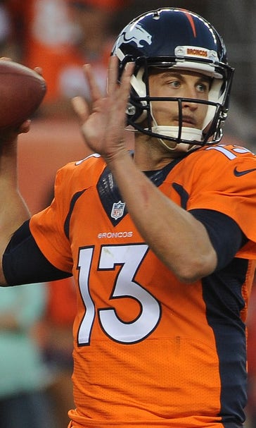 The Broncos have named a starting quarterback for Week 1